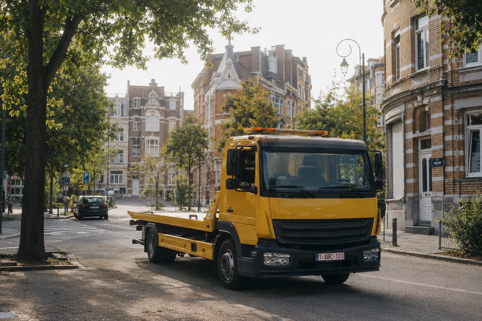 Depannage Jette 1090 - camion ABD pres de l'hopital Brugmann