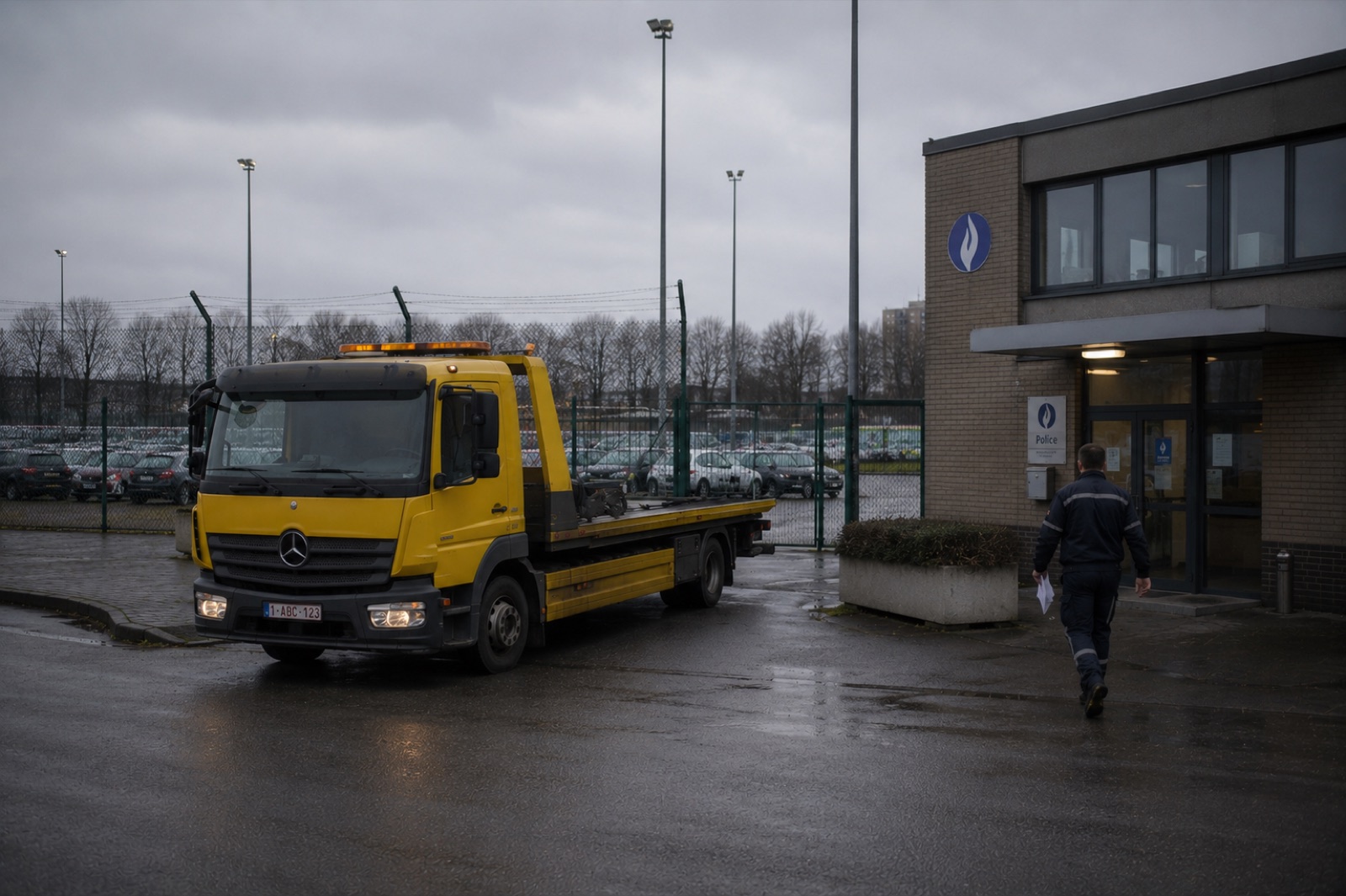 Sortie de fourriere a Bruxelles - recuperation vehicule par ABD Depannage